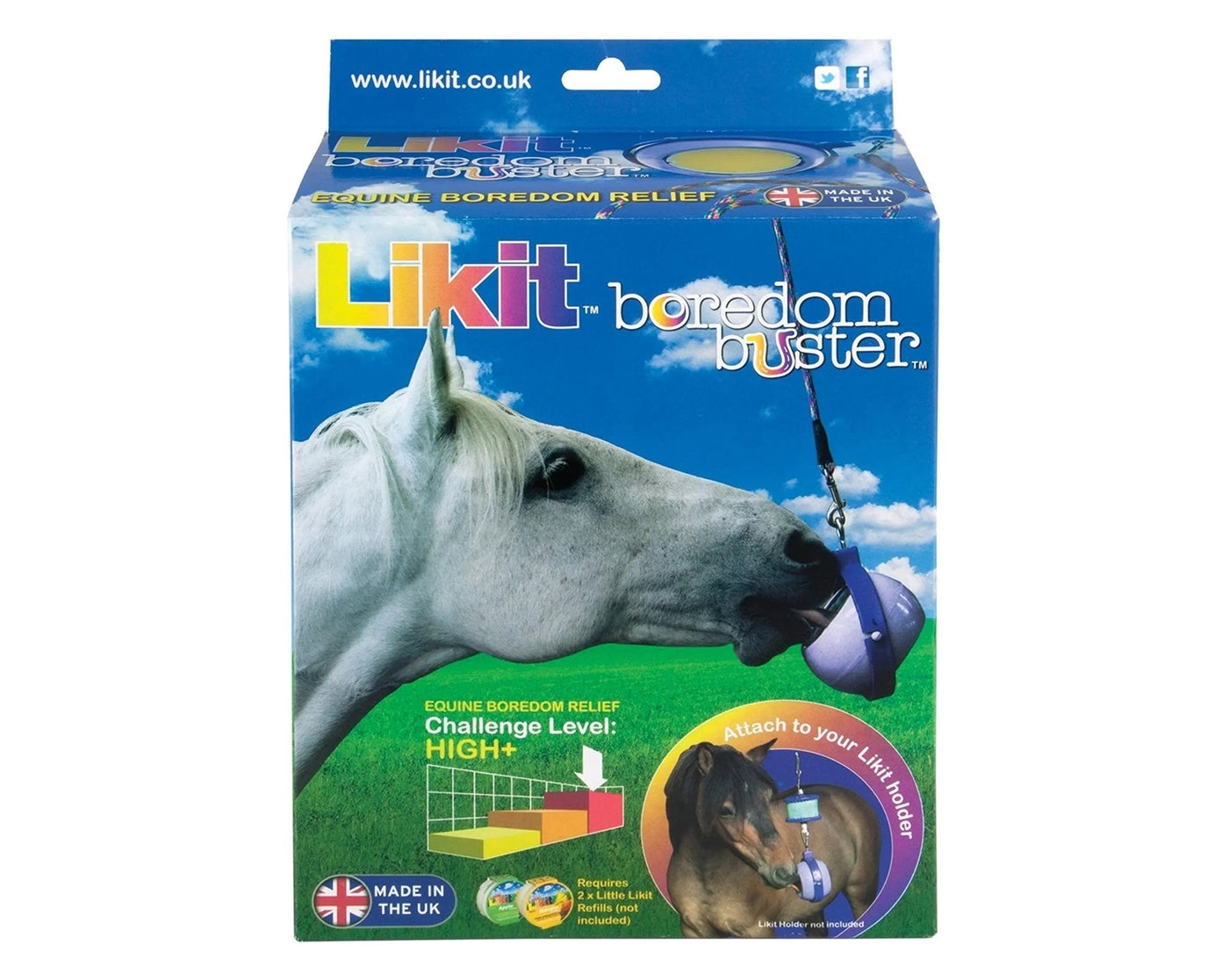 Likit - Boredom Buster | Horse Treat Toy - Buy Online SPR Centre UK