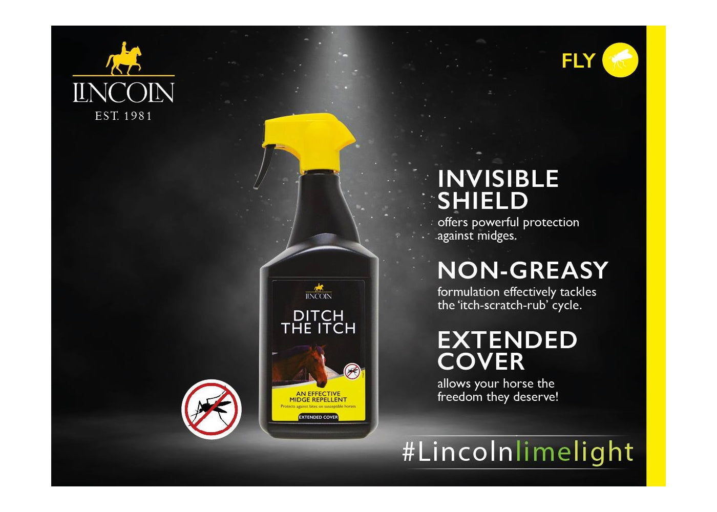 Lincoln - Ditch The Itch | Horse Care - Buy Online SPR Centre UK