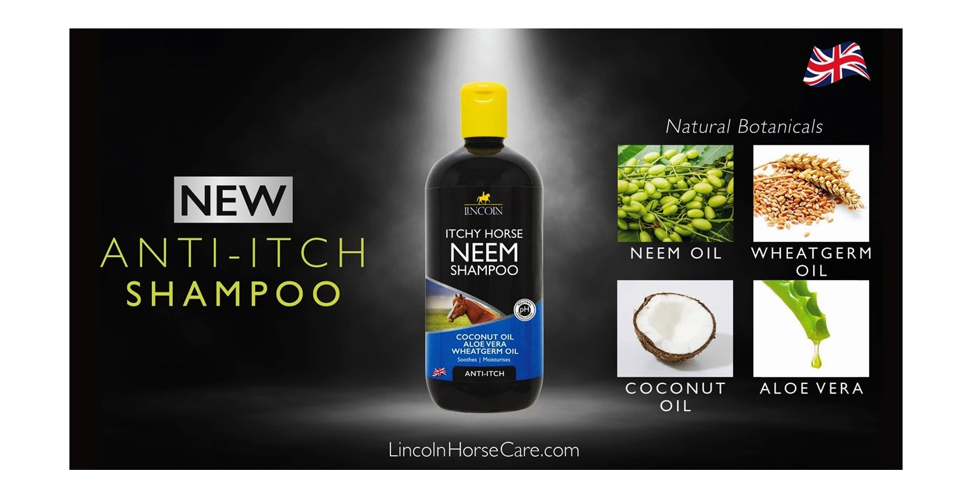 Lincoln - Itchy Horse Neem Shampoo 500ml - Buy Online SPR Centre UK