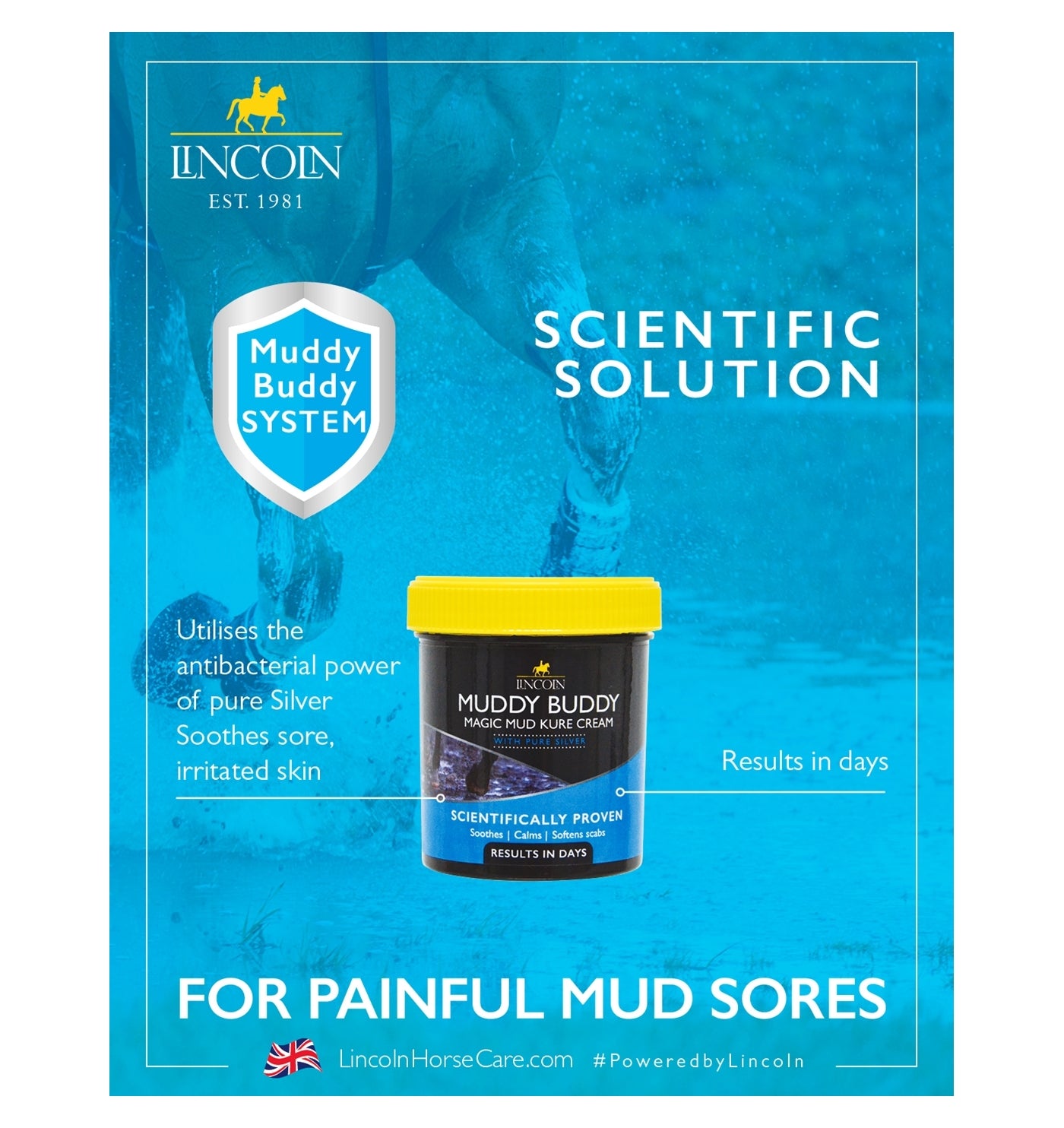 Lincoln - Muddy Buddy Magic Mud Kure Cream - Buy Online SPR Centre UK