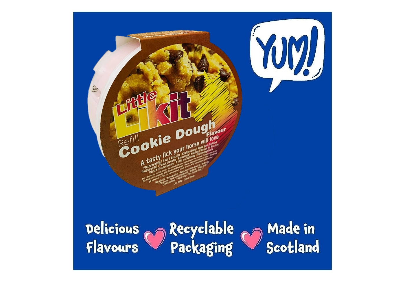 Little Likit - Cookie Dough Flavour Horse Treat - Buy Online SPR Centre UK