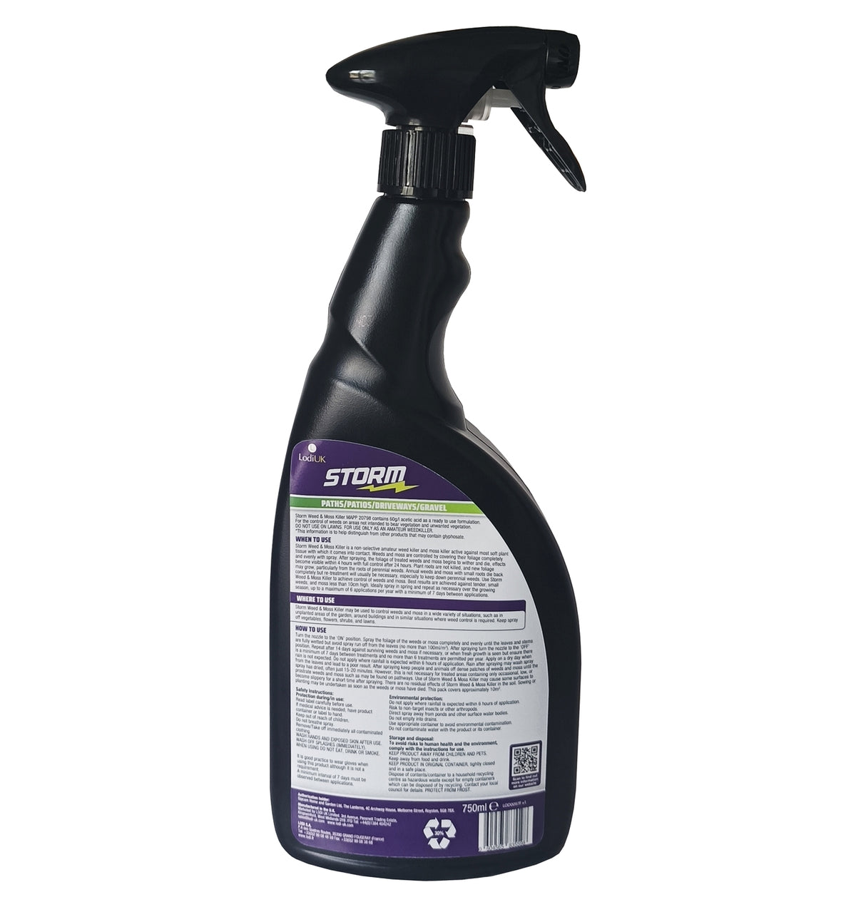 Storm - RTU Weed & Moss Killer Spray 750ml - Buy Online SPR Centre UK