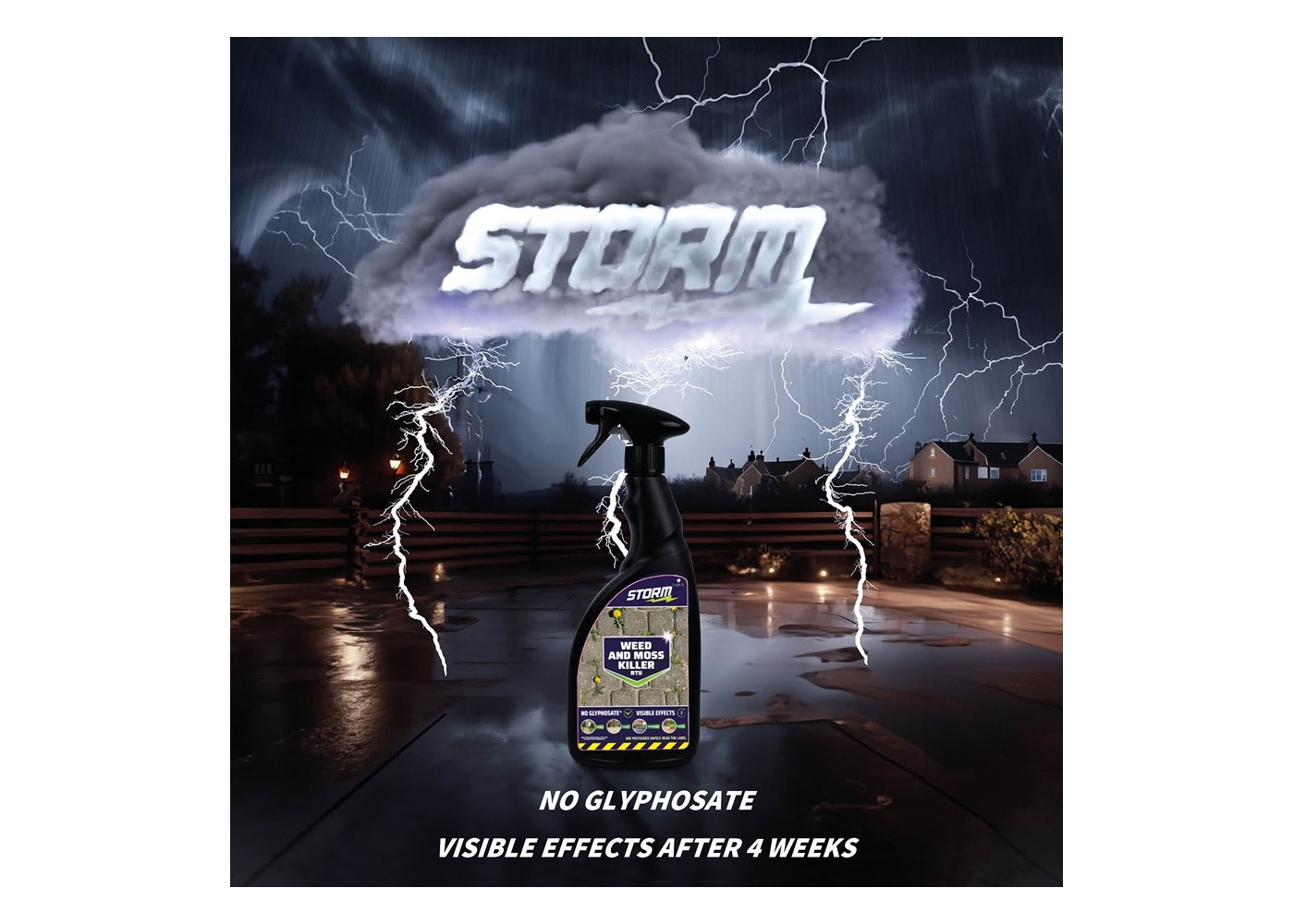 Storm - RTU Weed & Moss Killer Spray 750ml - Buy Online SPR Centre UK