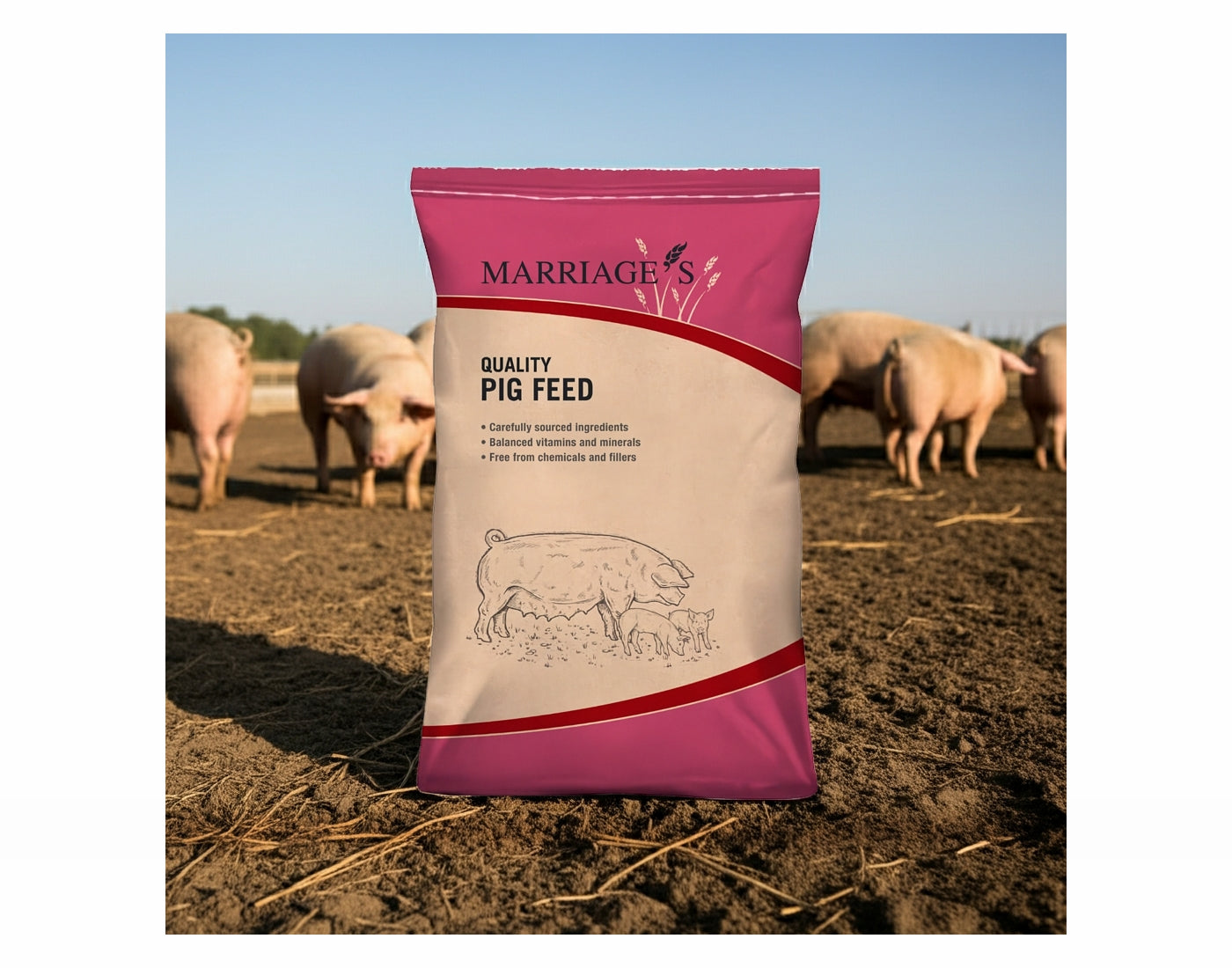 Marriage's - Sow Rolls 20kg - Buy Online SPR Centre UK