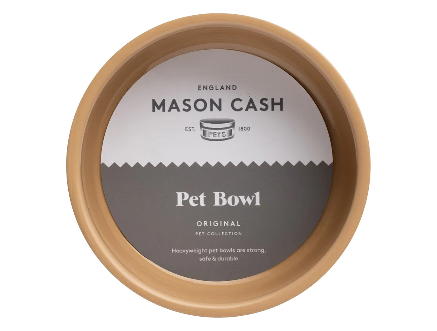 Mason Cash - Cane Lettered Rabbit Bowl 13cm - Buy Online SPR Centre UK