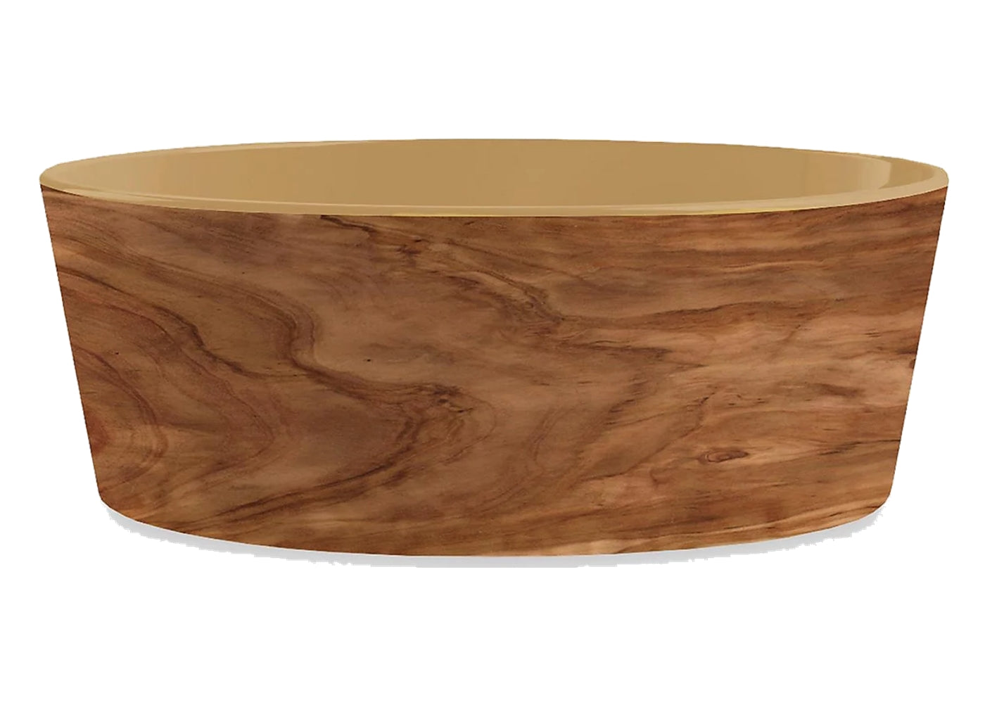 Melamine Olive Wood Effect Sand Dog Food Bowl (Large) - Buy Online SPR Centre UK