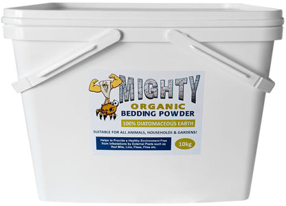 Mighty Organic Bedding Powder (100% Diatomaceous Earth) - Buy Online SPR Centre UK