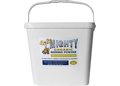 Mighty Organic Bedding Powder (100% Diatomaceous Earth) - Buy Online SPR Centre UK
