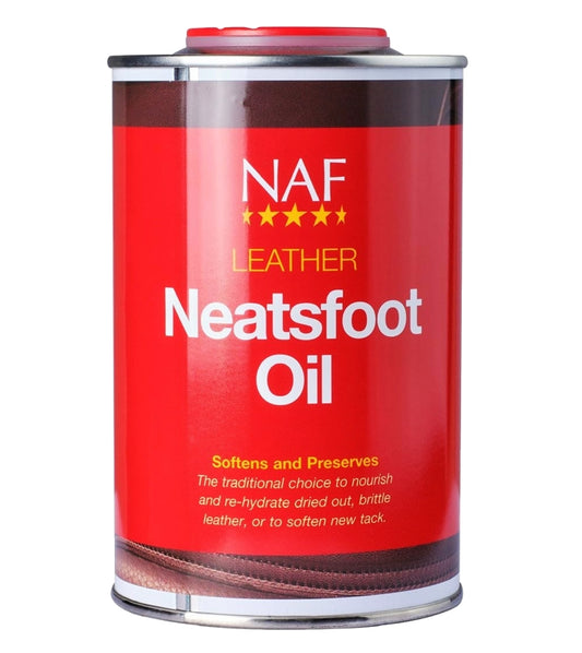 NAF - Leather Neatsfoot Oil | Tack Care - Buy Online SPR Centre UK