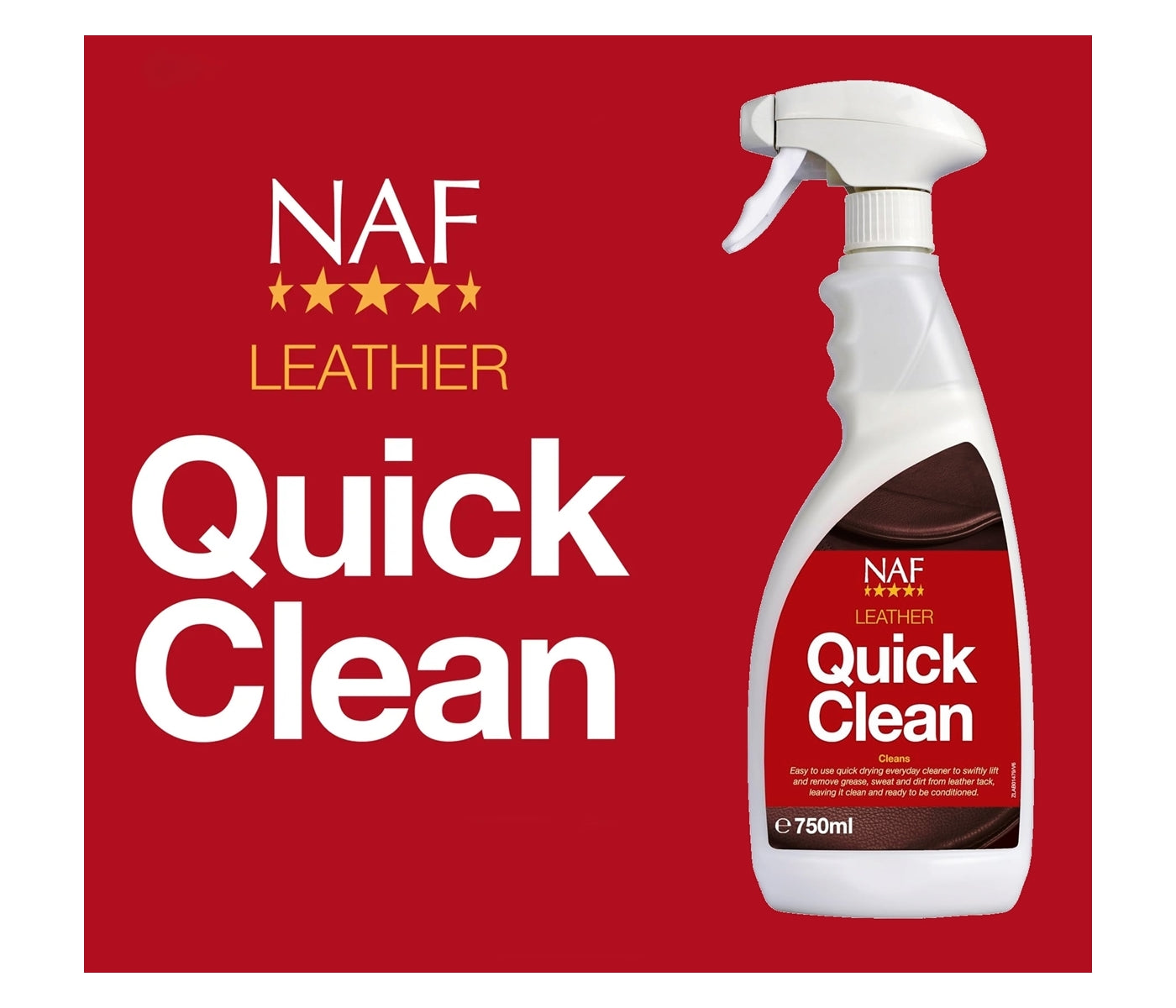 NAF Leather Quick Clean | Tack Care - Buy Online SPR Centre UK