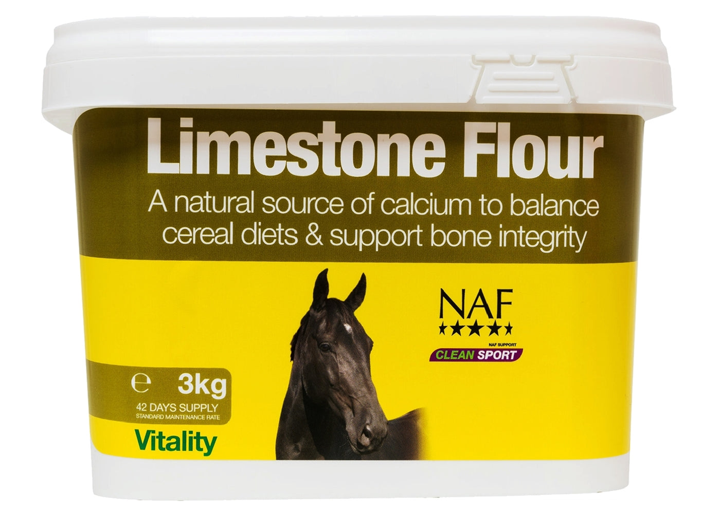 NAF - Limestone Flour 3kg | Horse Care - Buy Online SPR Centre UK