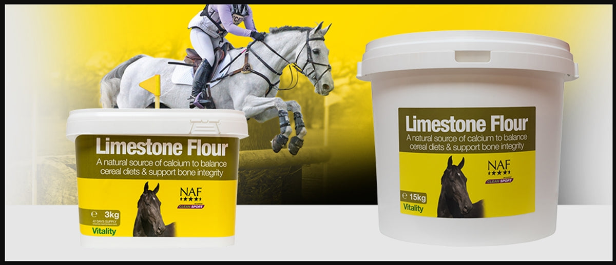 NAF - Limestone Flour 3kg | Horse Care - Buy Online SPR Centre UK