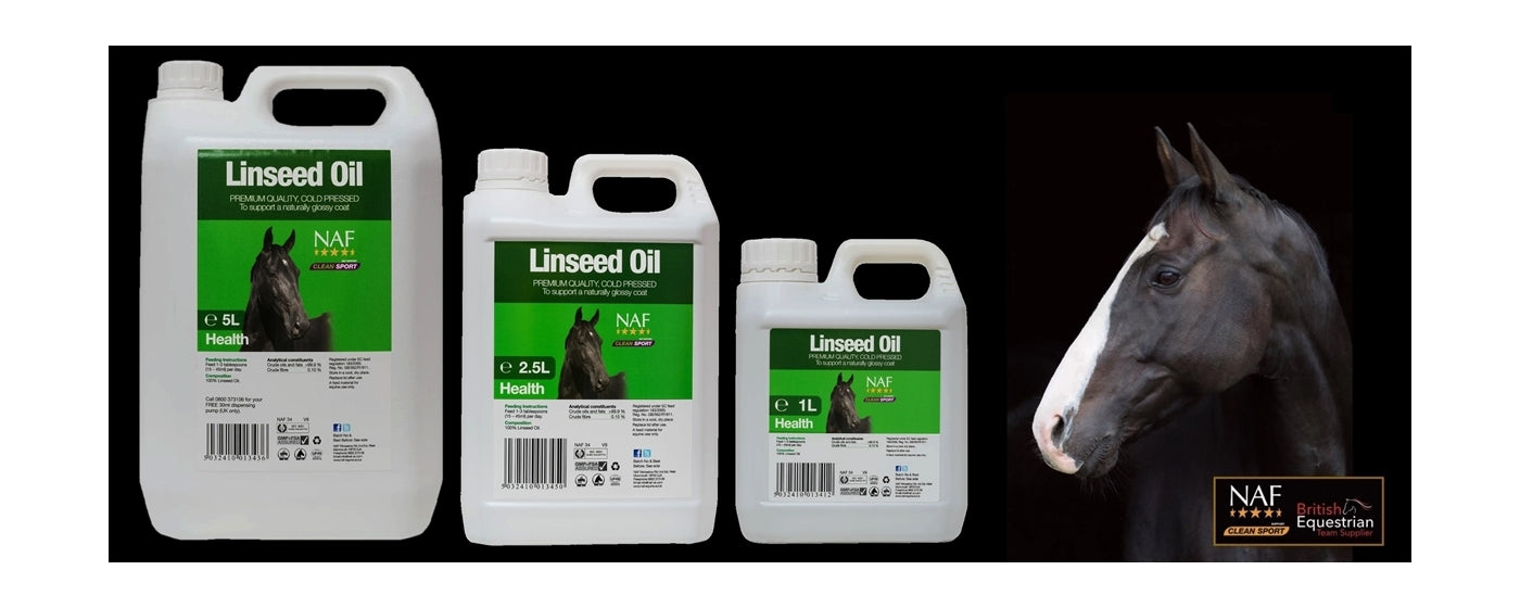 NAF - Linseed Oil | Horse Care Supplement - Buy Online SPR Centre UK