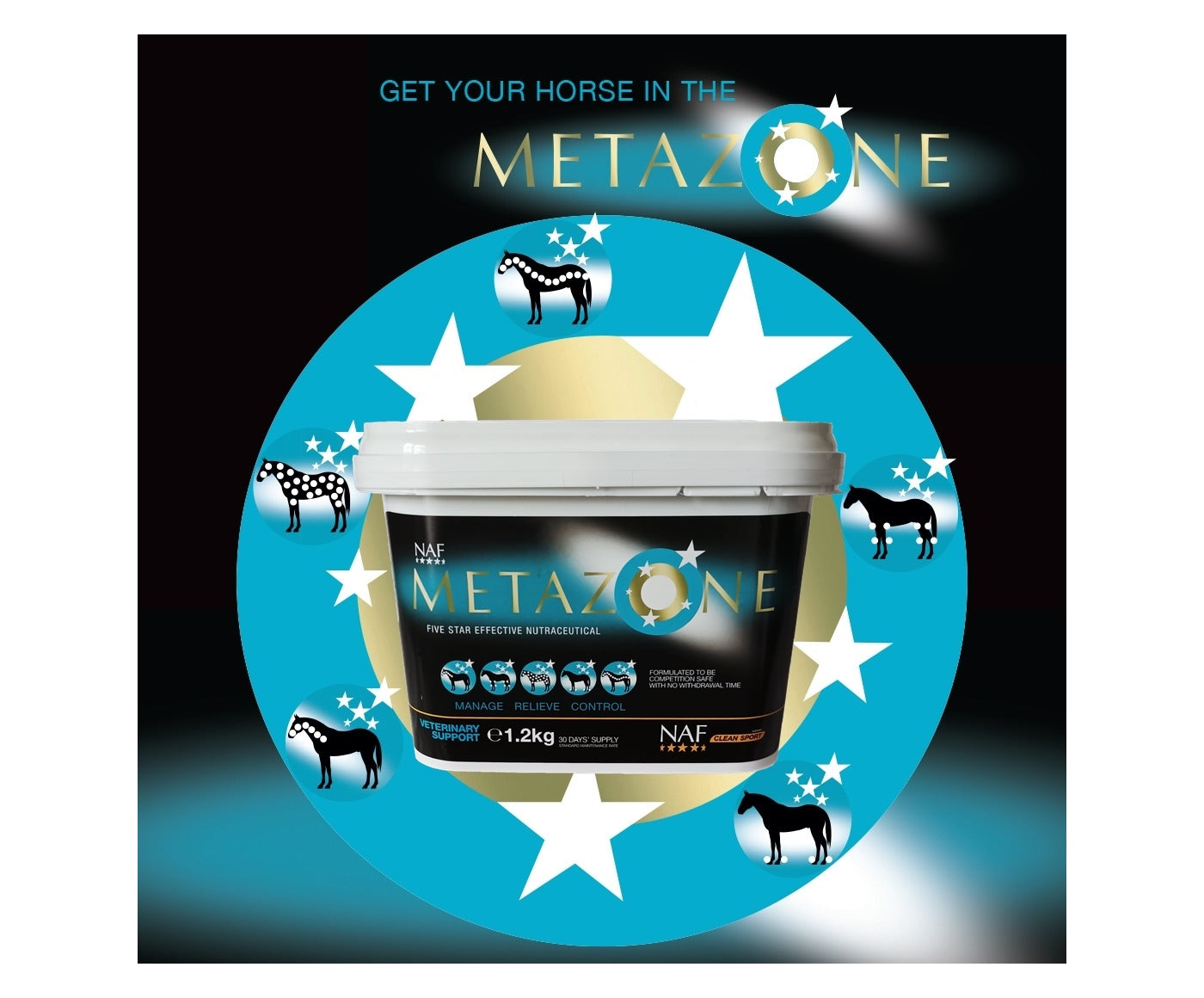 NAF - Metazone Powder | Horse Care - Buy Online SPR Centre UK