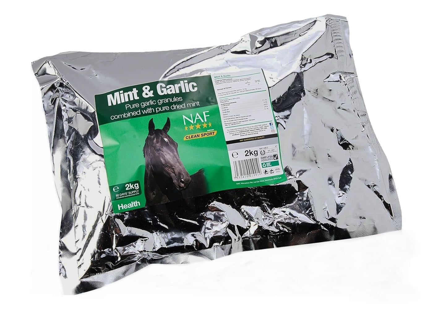 NAF - Mint and Garlic 2kg | Horse Care - Buy Online SPR Centre UK