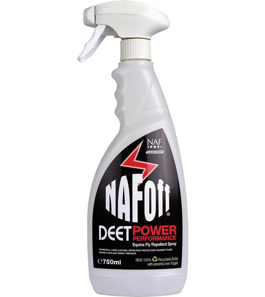 NAF OFF - Deet Power Performance - Equine Fly Repellent Spray - Buy Online SPR Centre UK