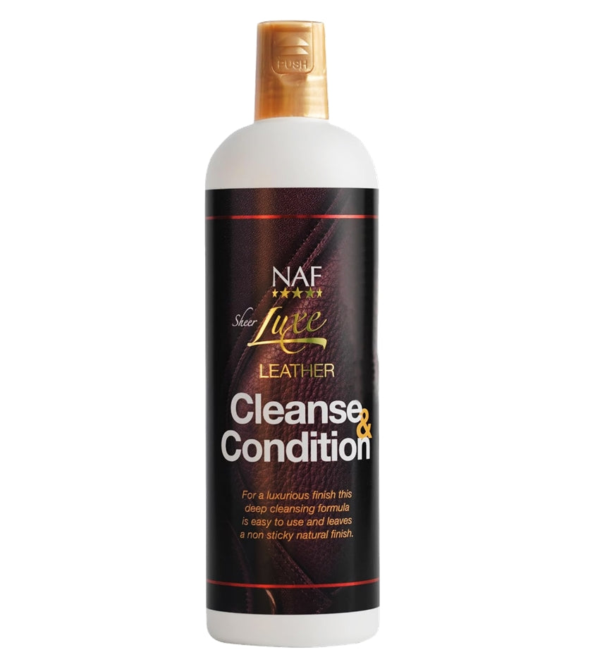 NAF - Sheer Luxe Leather Cleanse & Condition | Tack Care - Buy Online SPR Centre UK