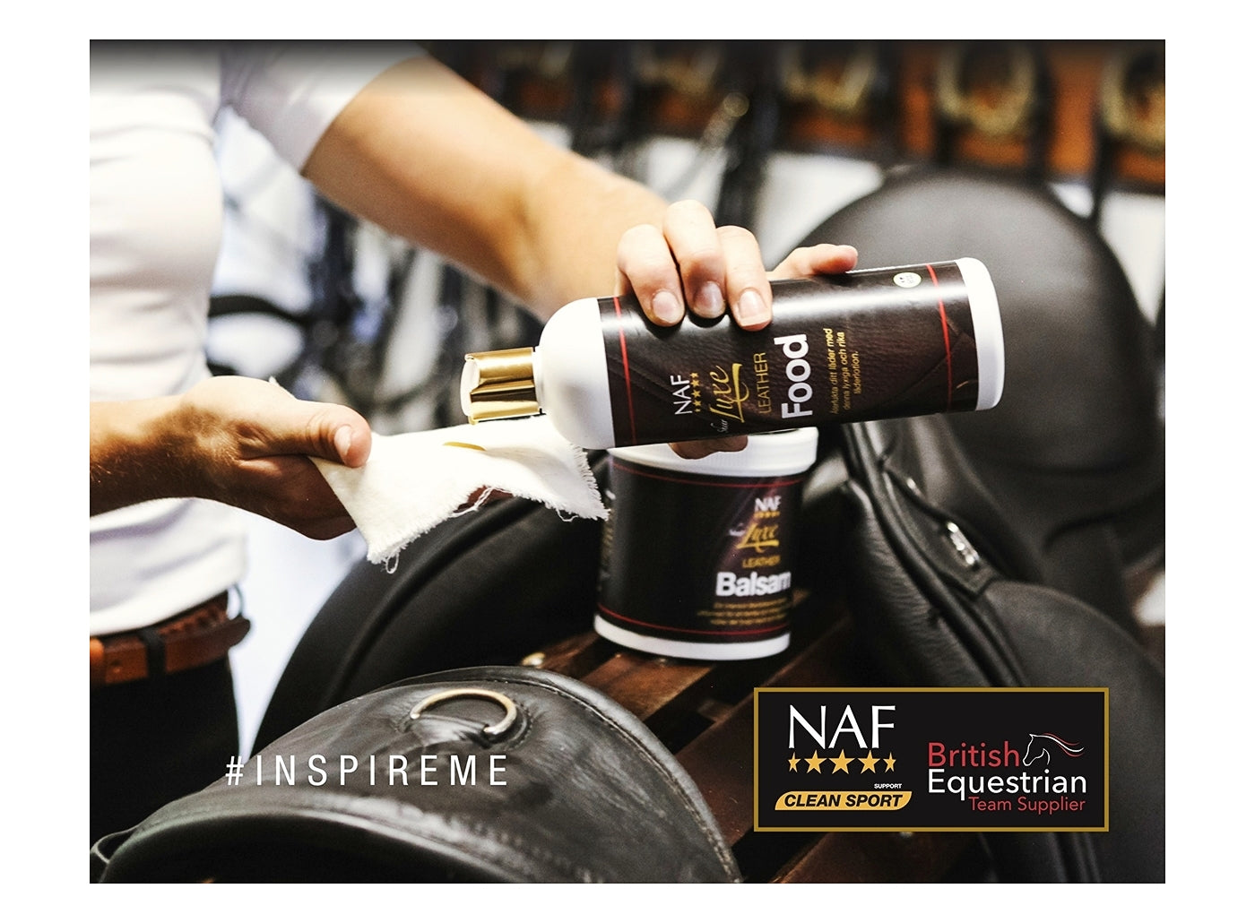 NAF - Sheer Luxe Leather Food | Tack Care - Buy Online SPR Centre UK