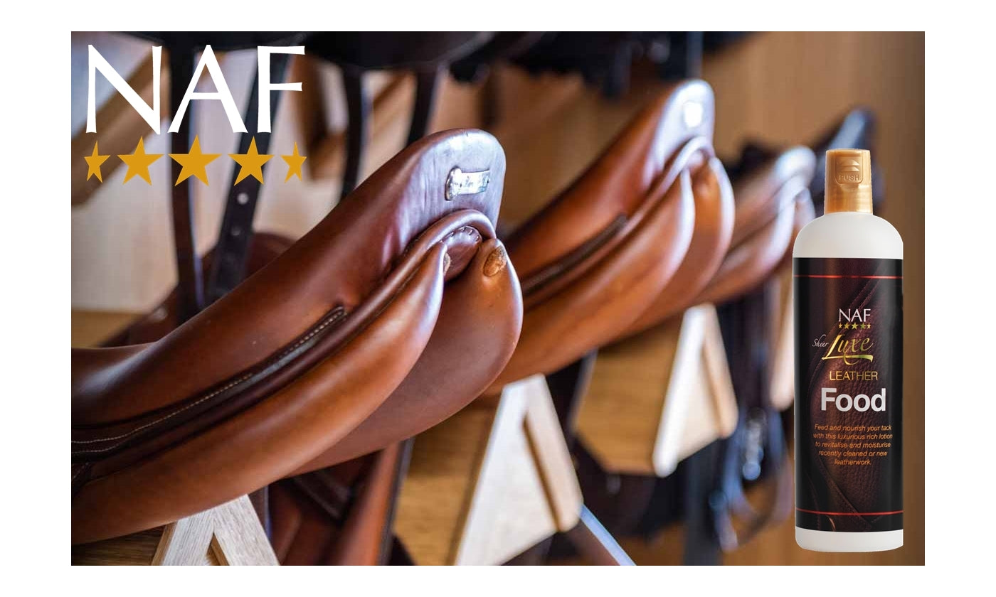 NAF - Sheer Luxe Leather Food | Tack Care - Buy Online SPR Centre UK