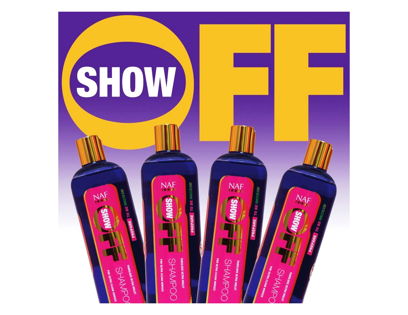 NAF - Show Off Shampoo | Horse Care - Buy Online SPR Centre UK