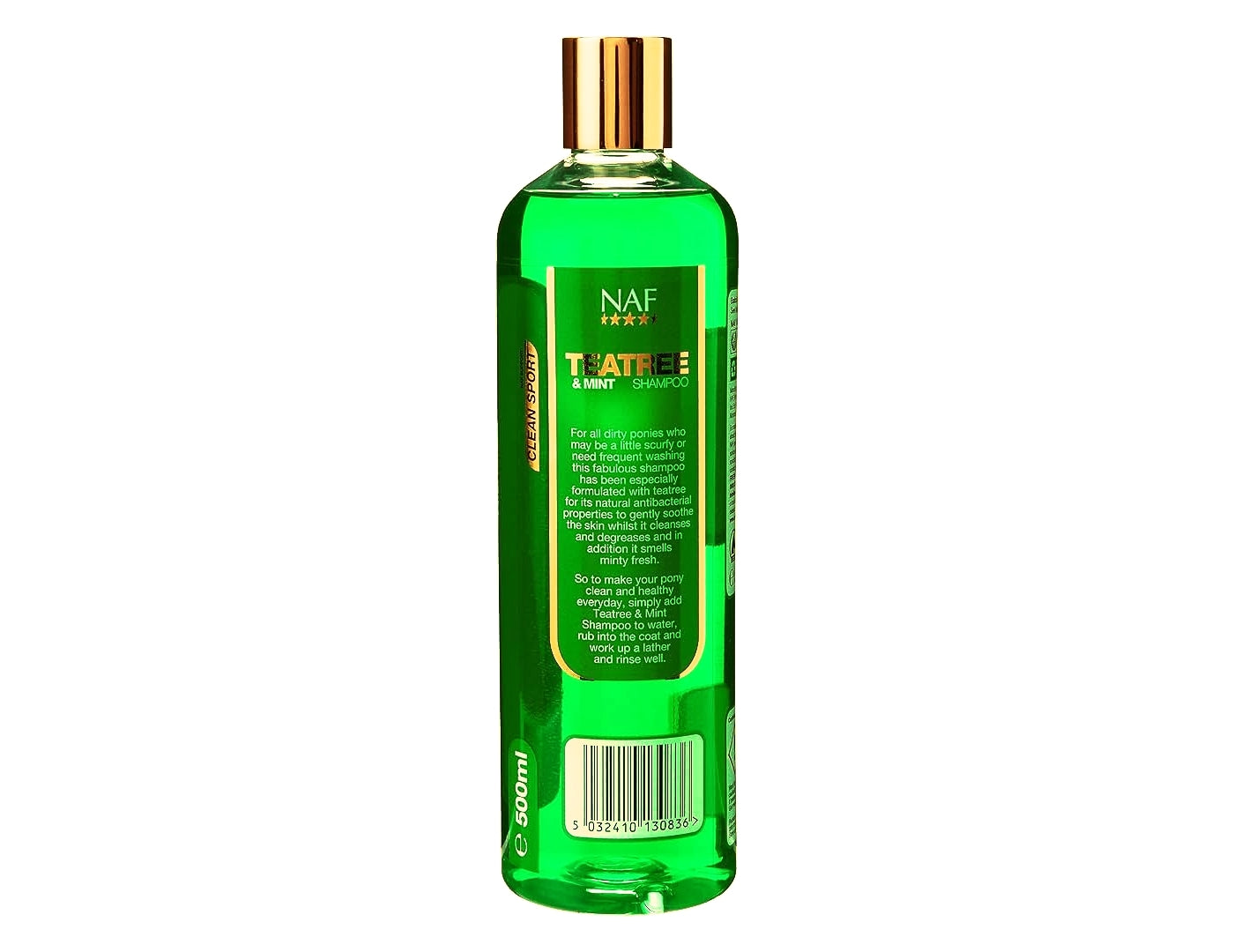 NAF - Teatree & Mint Shampoo | Horse Care - Buy Online SPR Centre UK