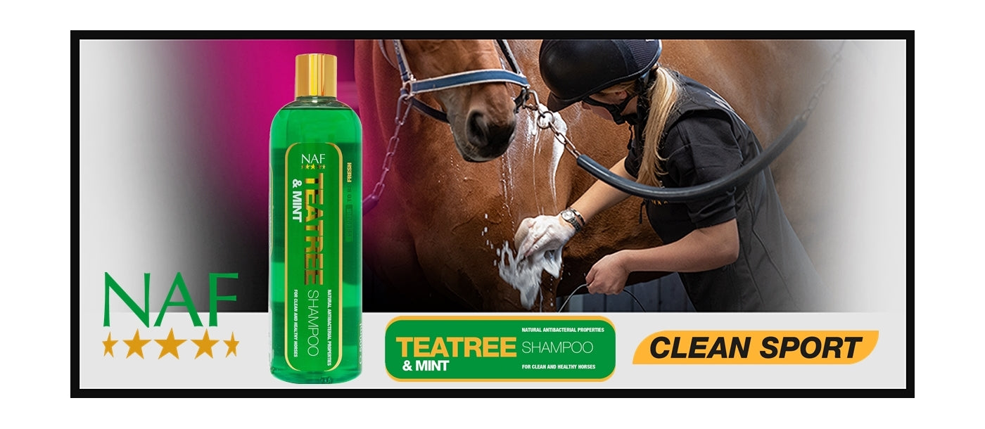 NAF - Teatree & Mint Shampoo | Horse Care - Buy Online SPR Centre UK