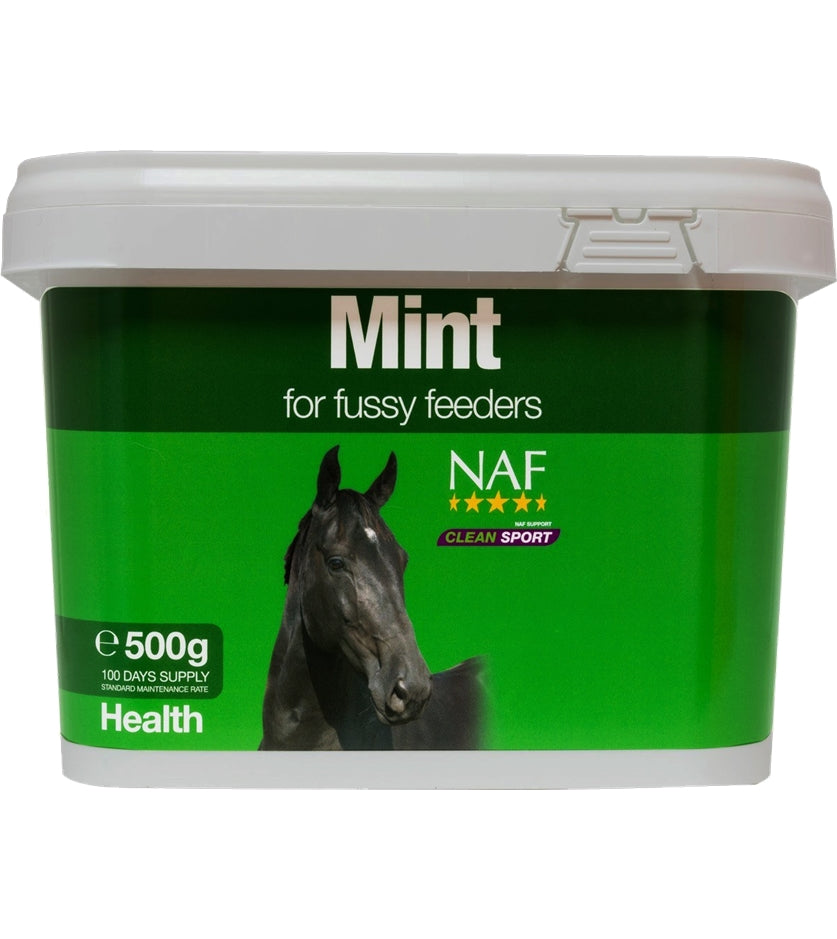 NAF Mint 500g | Horse Care Supplement - Buy Online SPR Centre UK