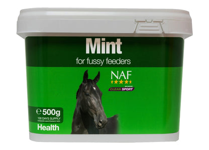 NAF Mint 500g | Horse Care Supplement - Buy Online SPR Centre UK