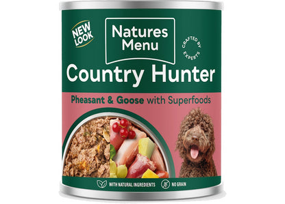 Natures Menu - Country Hunter Pheasant & Goose with Superfoods - Buy Online SPR Centre UK