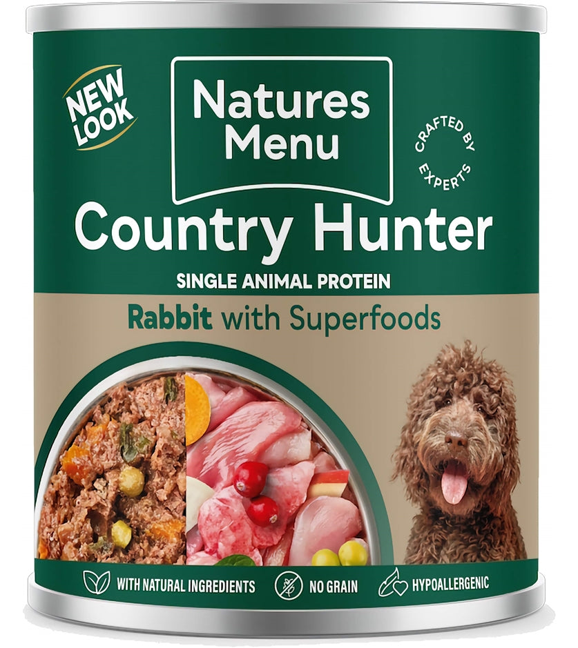 Natures Menu - Country Hunter Rabbit with Superfoods - Buy Online SPR Centre UK