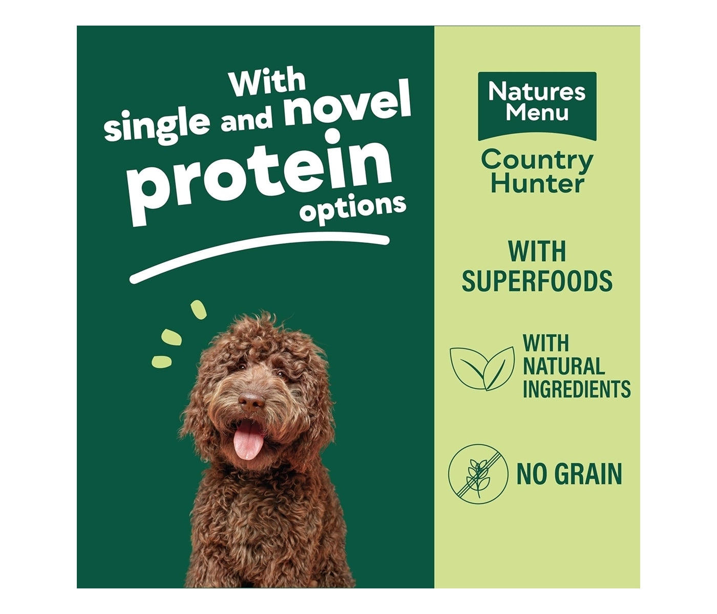 Natures Menu - Country Hunter Turkey with Superfoods - Buy Online SPR Centre UK