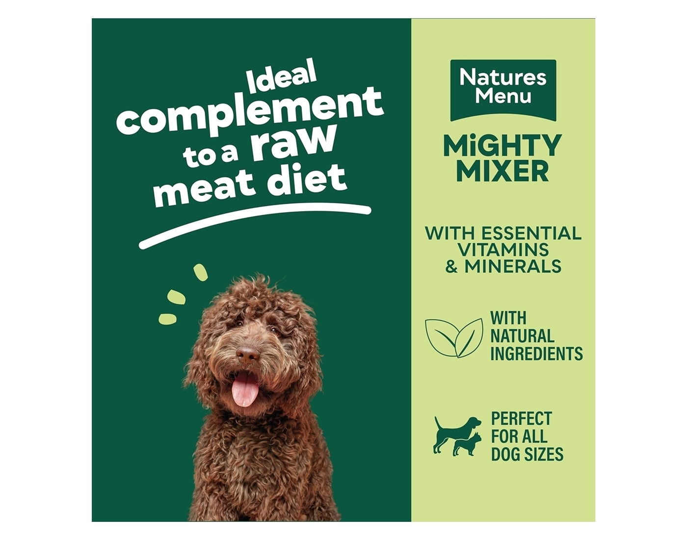 Natures Menu - Mighty Mixer with Salmon & Potato - Buy Online SPR Centre UK