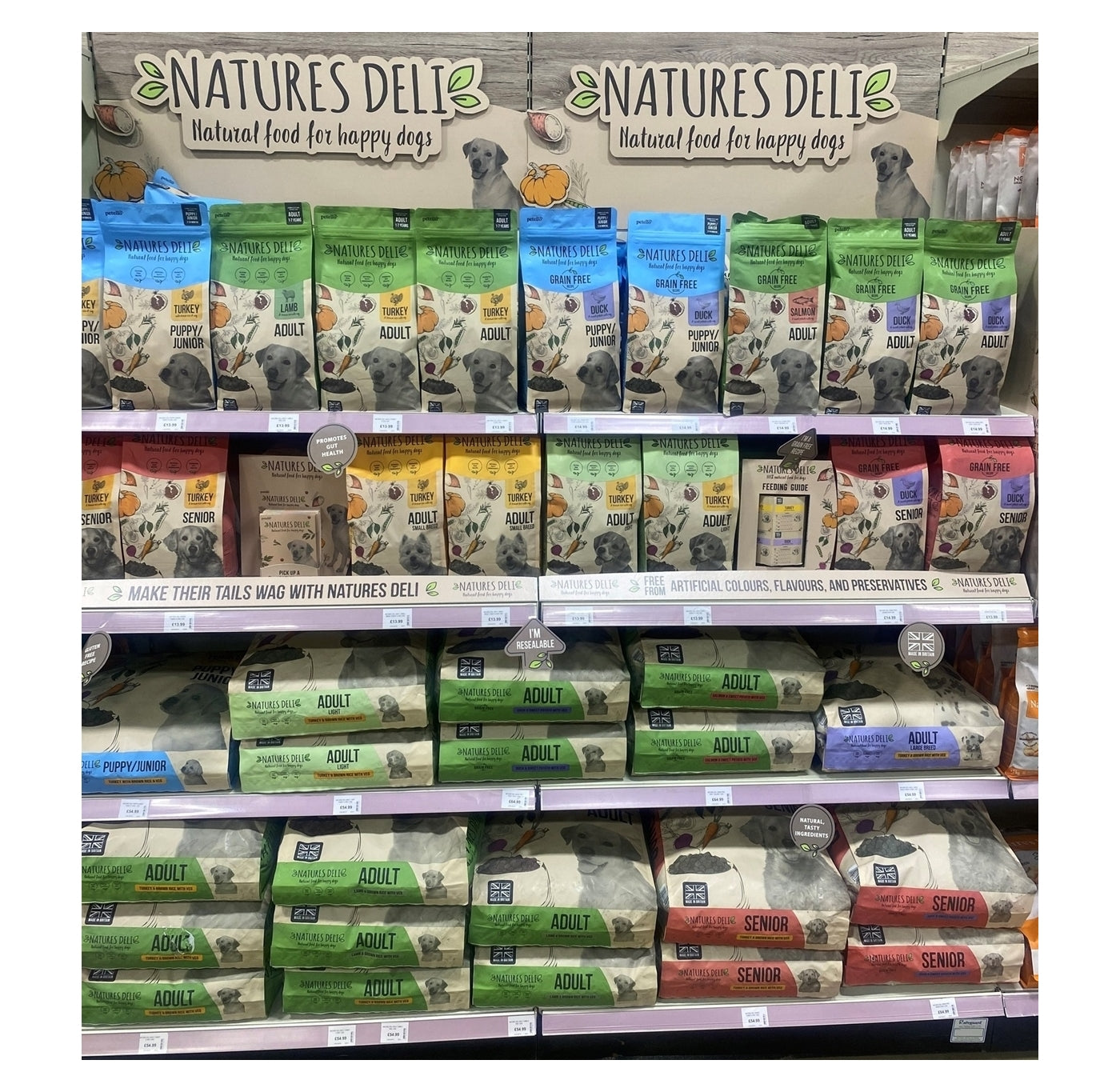 Natures Deli Puppy/Junior Turkey & Rice Dog Food 2kg - Buy Online SPR Centre UK