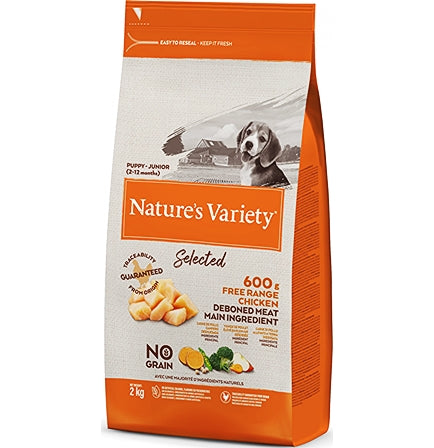 Natures Variety - Selected Free Range Chicken for Puppy/Junior Dogs - Buy Online SPR Centre UK