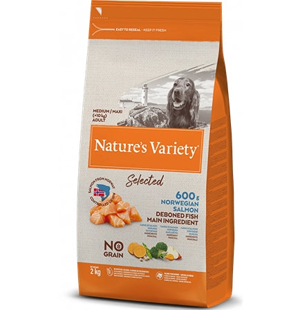 Natures Variety - Selected Norwegian Salmon for Adult Dogs - Buy Online SPR Centre UK