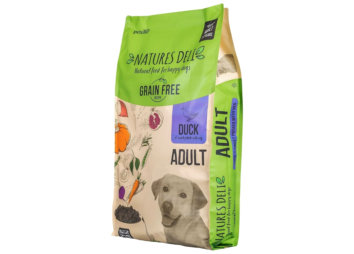 Natures Deli Adult Grain Free Duck & Sweet Potato Dog Food - Buy Online SPR Centre UK