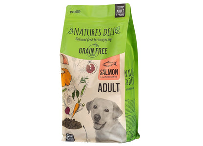 Natures Deli - Adult Grain Free Salmon & Sweet Potato Dog Food - 2kg