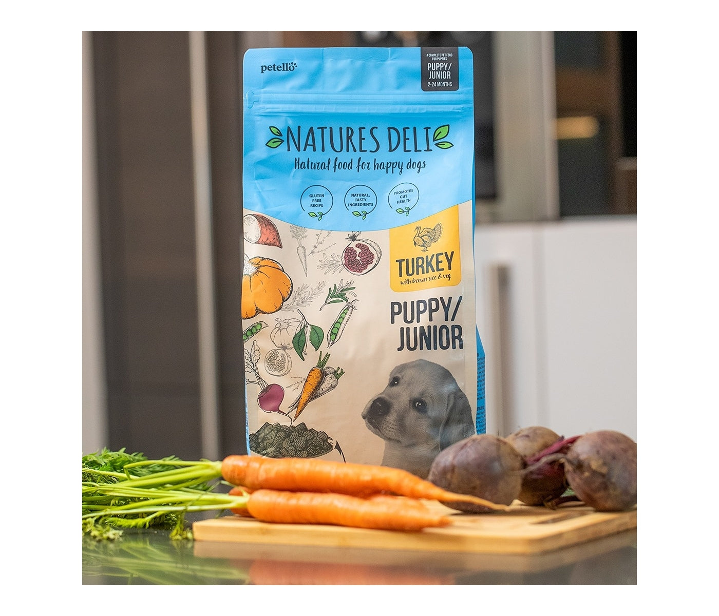 Natures Deli - Puppy/Junior Turkey & Rice 2kg - Buy Online SPR Centre UK