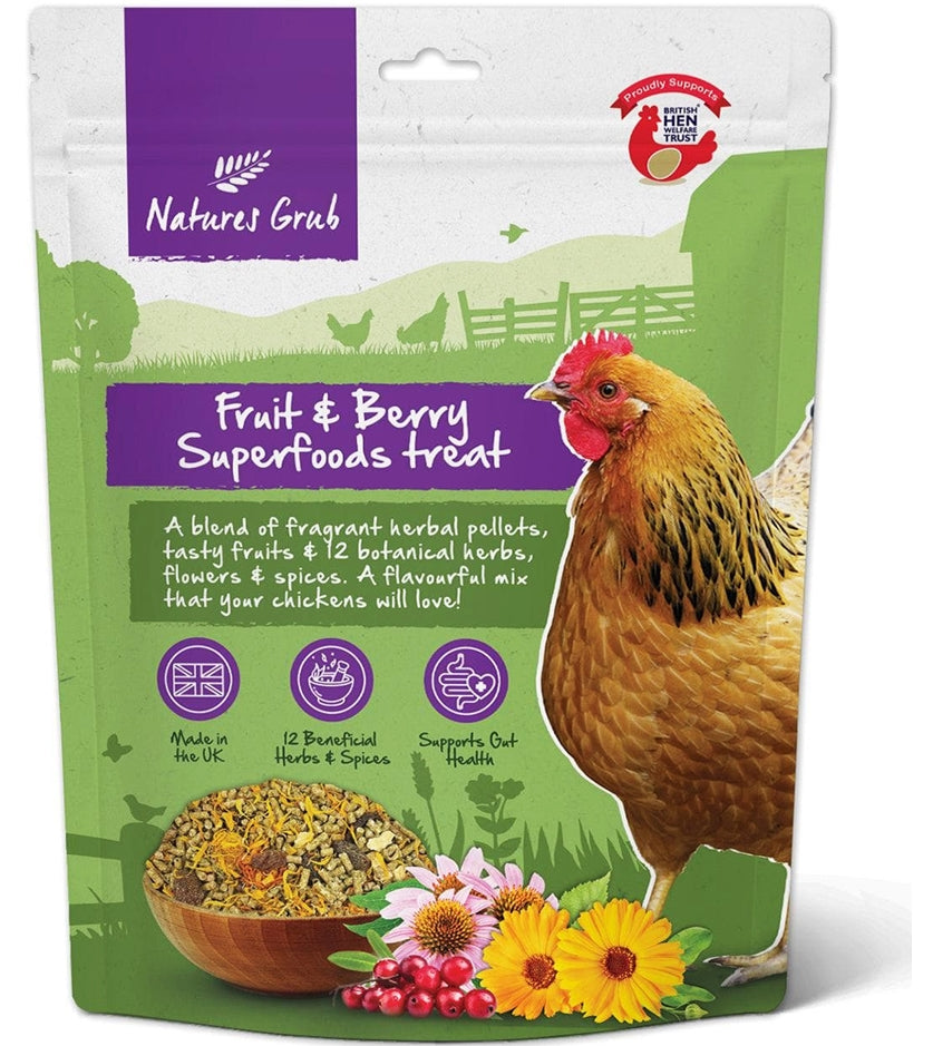 Natures Grub - Fruit & Berry Superfoods Treat - Buy Online SPR Centre UK