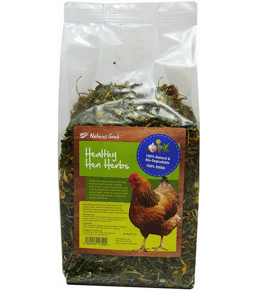 Natures Grub - Healthy Hen Herbs - 200g