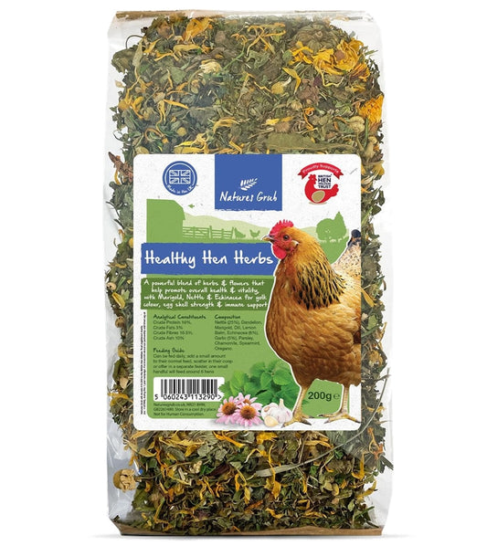 Natures Grub - Healthy Hen Herbs for Chickens - Buy Online SPR Centre UK