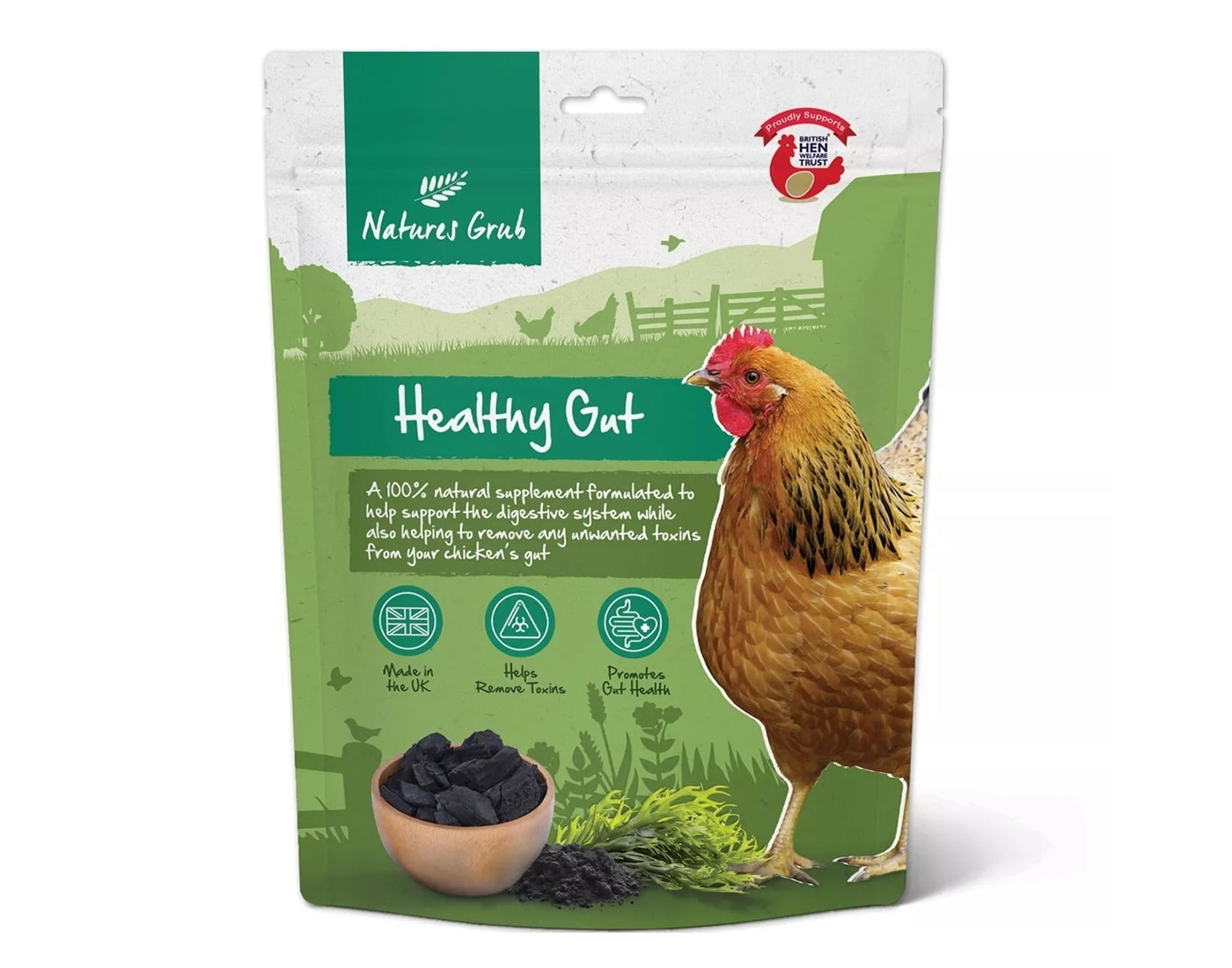 Natures Grub Healthy Gut | Poultry Supplement - Buy Online SPR Centre UK