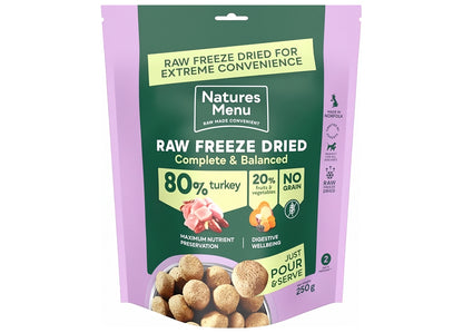 Natures Menu - 80% Turkey Freeze Dried Nuggets