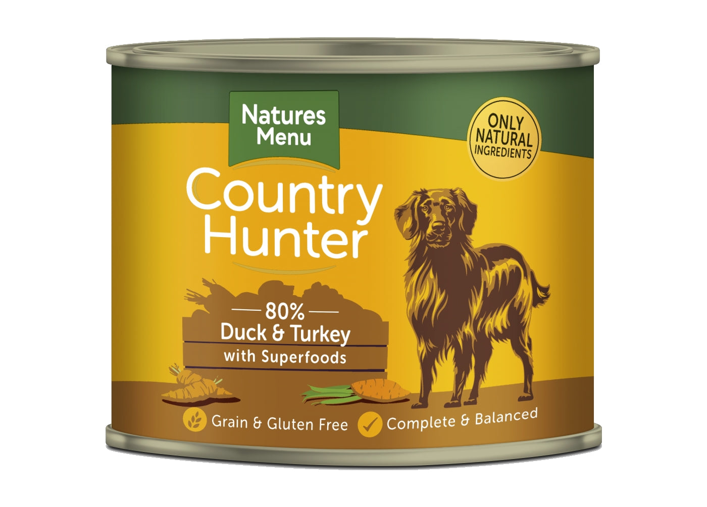 Natures menu country hunter 600g clearance