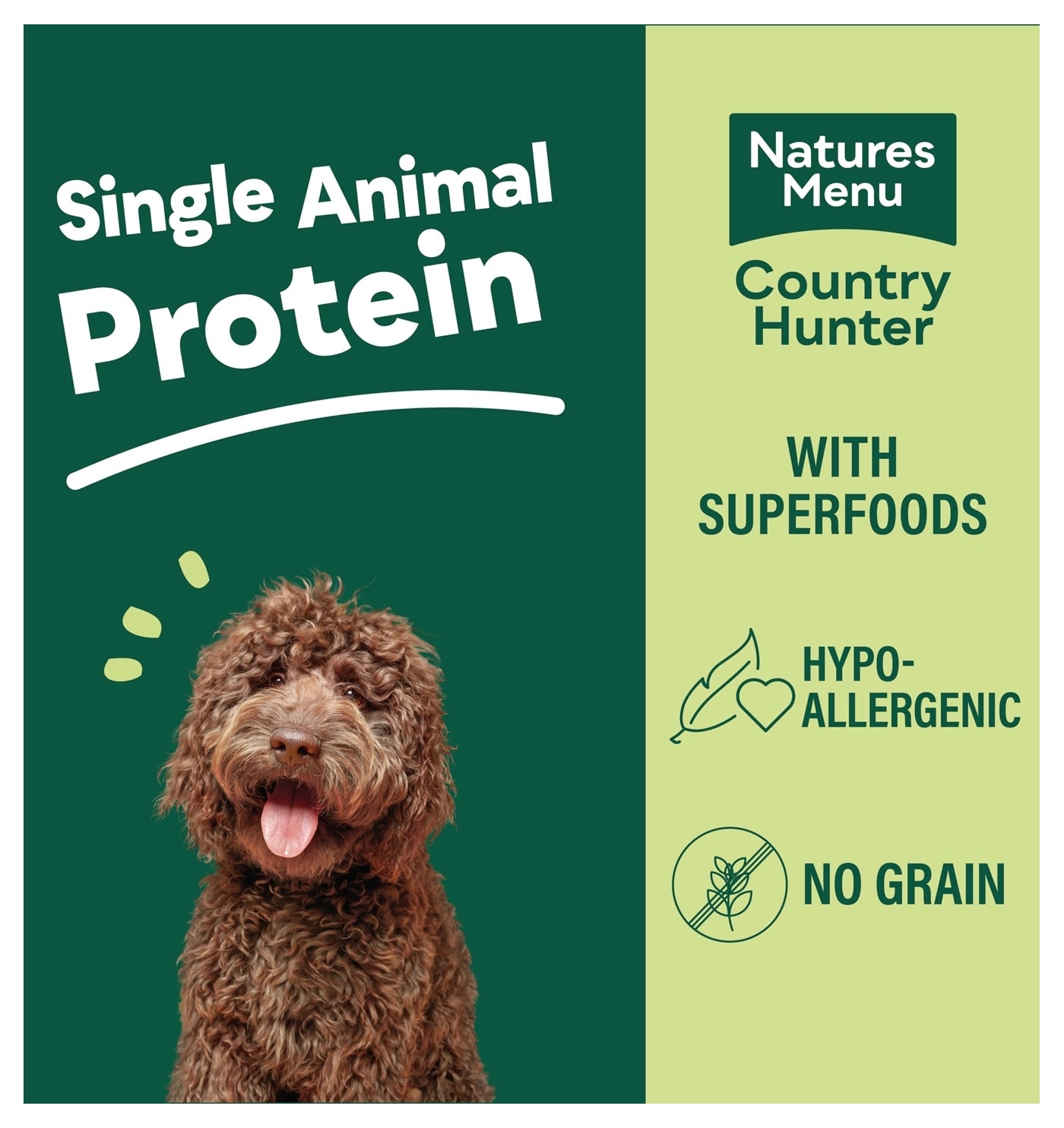 Natures Menu - Country Hunter Superfood Meat Selection 8 x 600g Cans