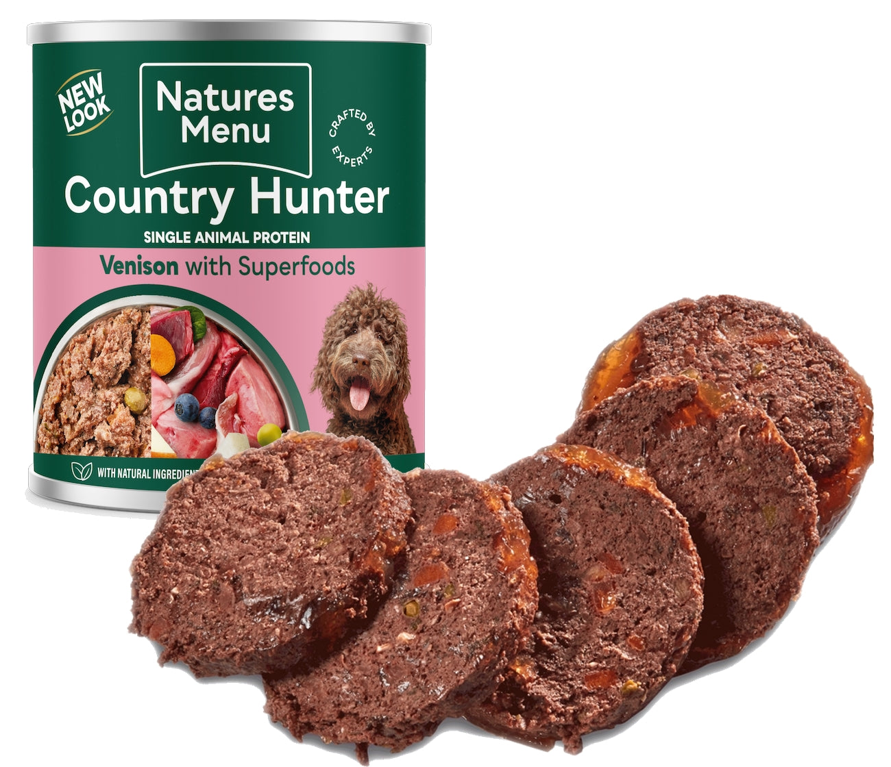 Natures Menu - Country Hunter Superfood Meat Selection 8 x 600g Cans