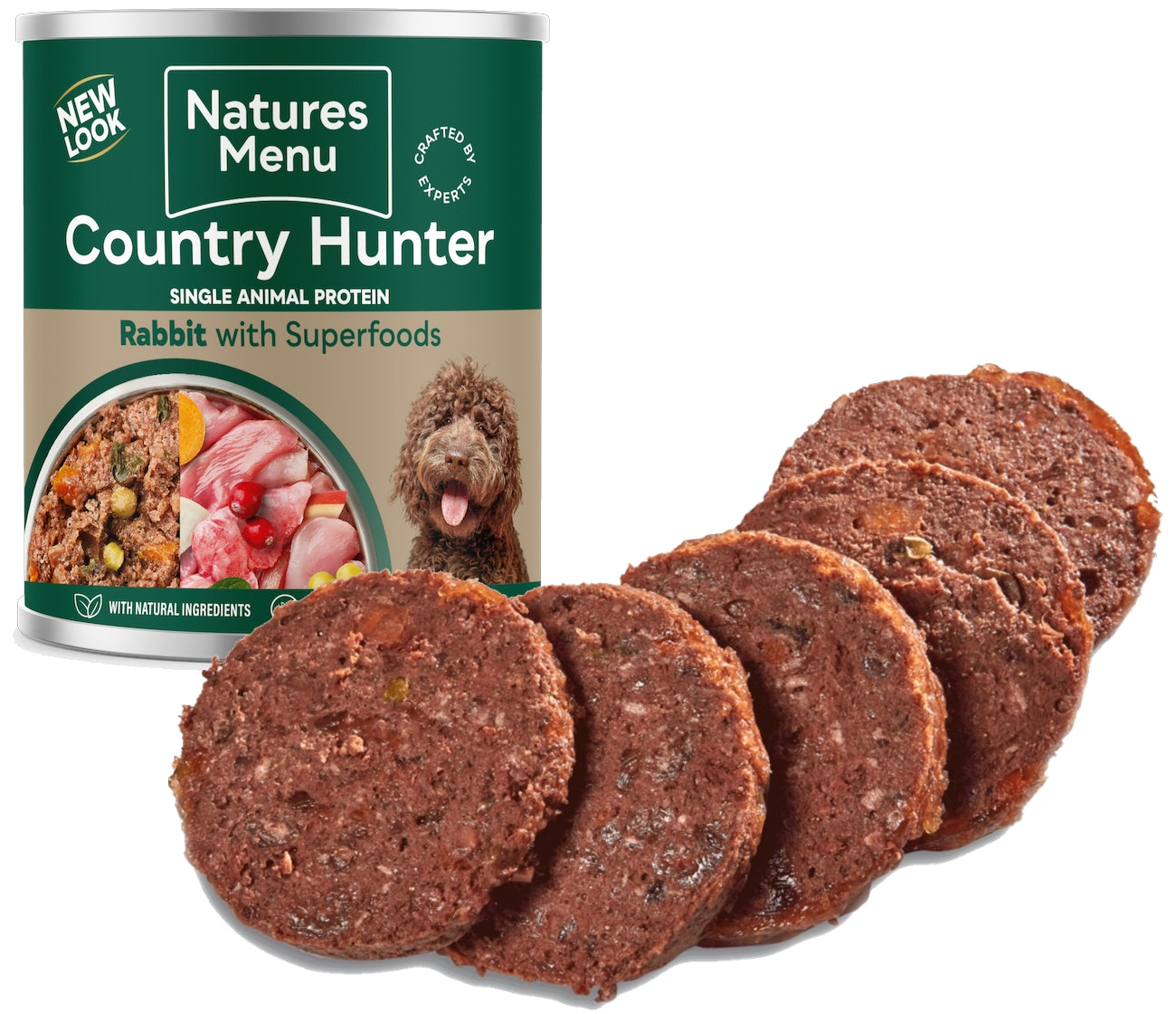 Natures Menu - Country Hunter Superfood Meat Selection 8 x 600g Cans