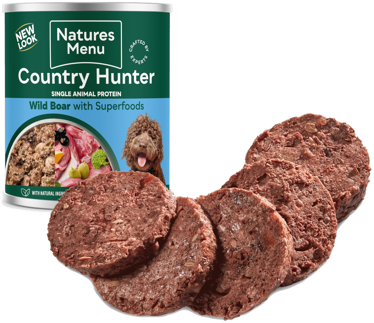 Natures Menu - Country Hunter Superfood Meat Selection 8 x 600g Cans