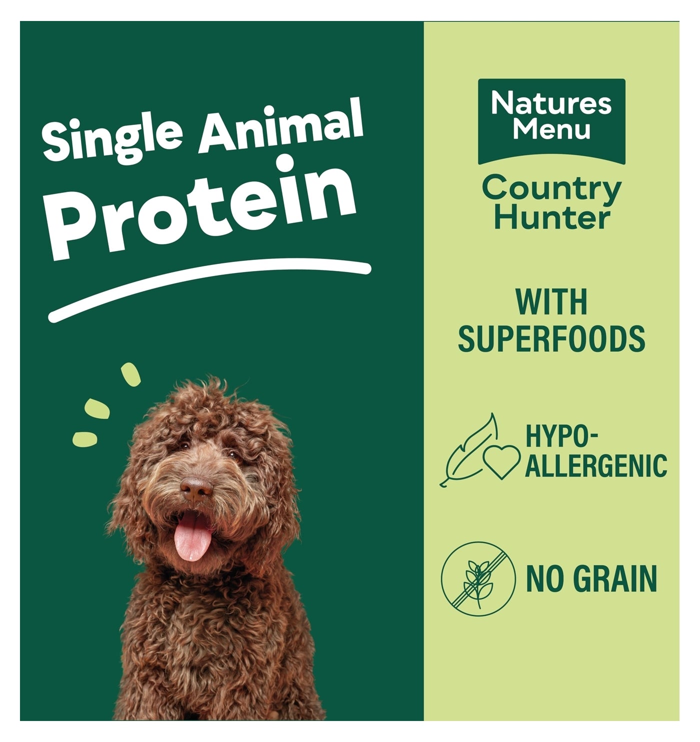 Natures Menu - Country Hunter Meat Selection - 12 x 150g Pouches - Buy Online SPR Centre UK