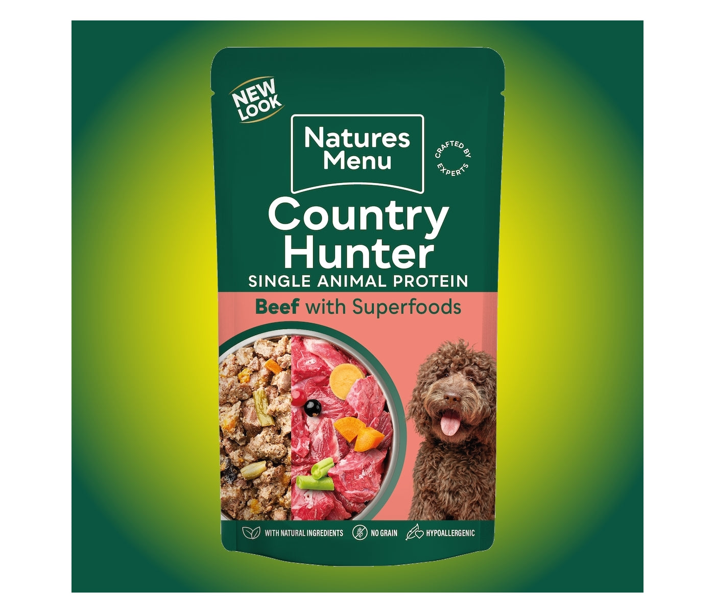 Natures Menu - Country Hunter Meat Selection - 12 x 150g Pouches - Buy Online SPR Centre UK